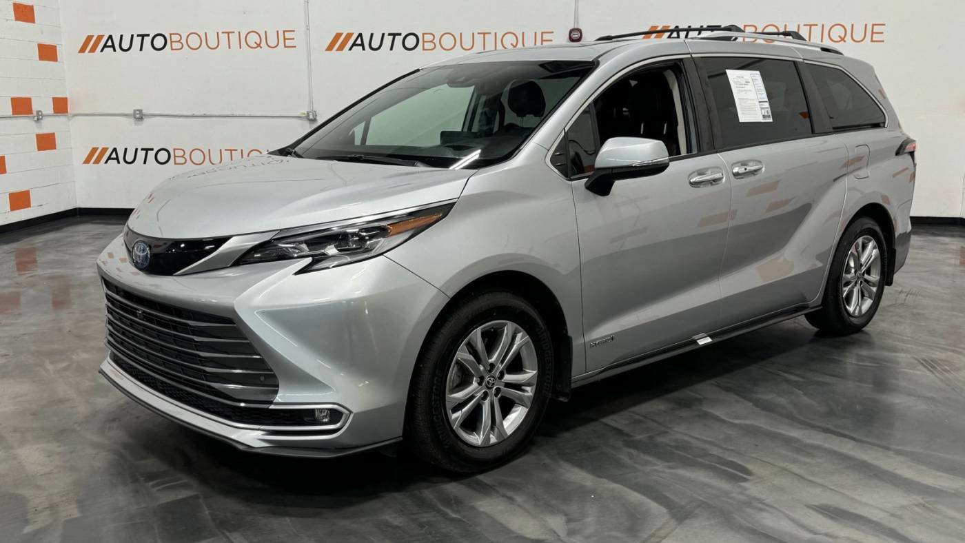 2021 toyota sienna platinum 7-passenger