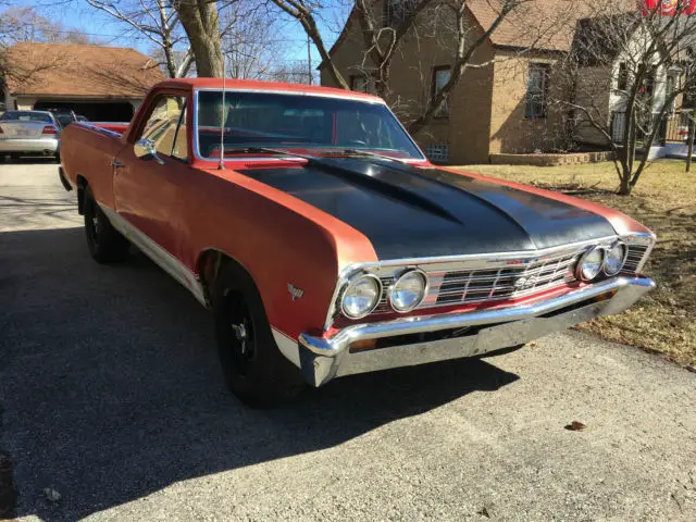 1967 chevrolet el camino base standard cab pickup 2-door 6.5l