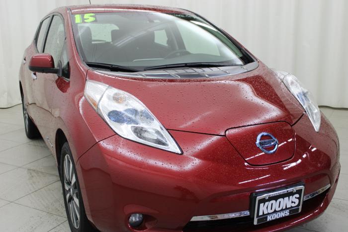 used 2015 nissan leaf sv annapolis, md 21401 for sale in annapolis, maryland
