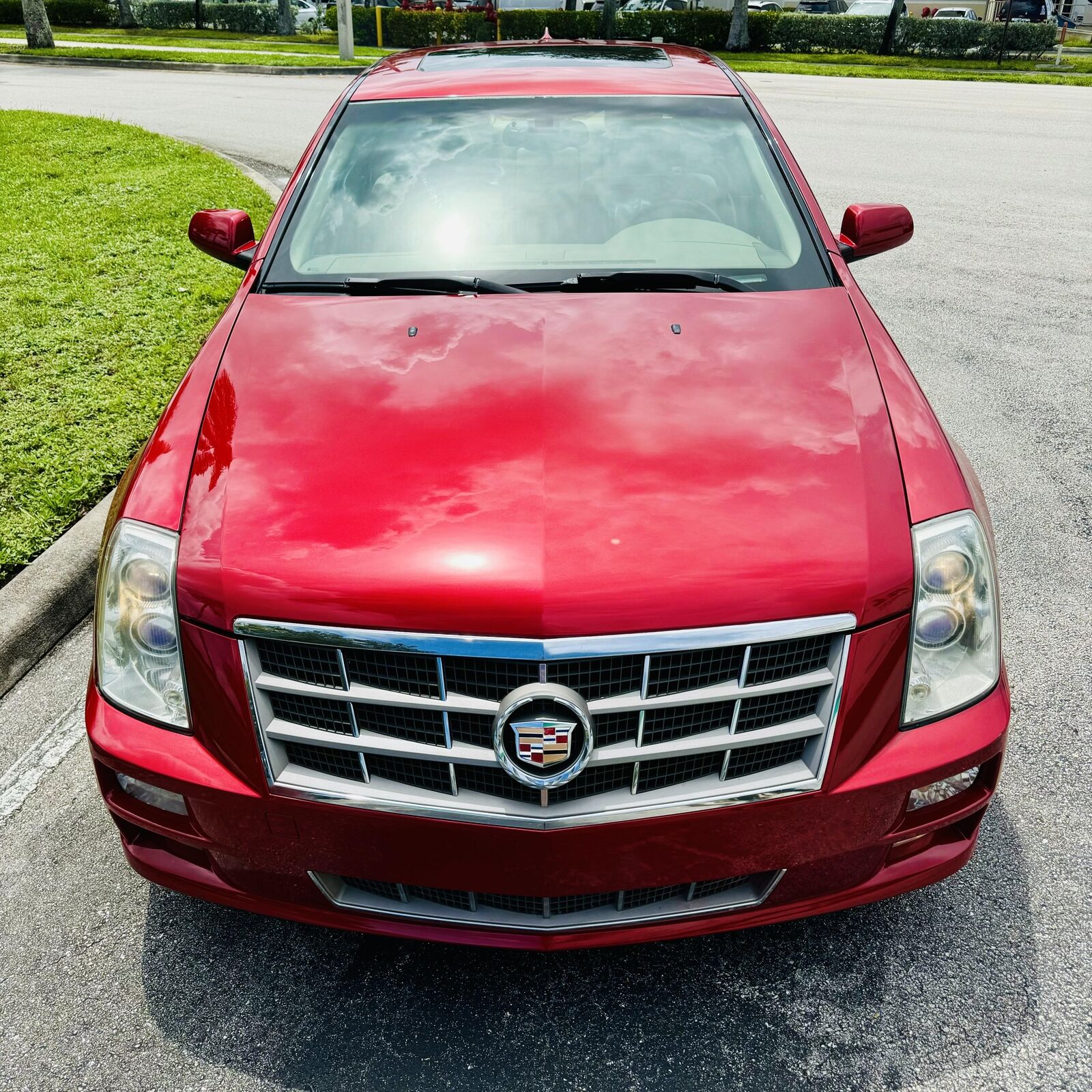 2009 cadillac sts low 64k mi clean carfax rust free non smoker loaded! dts cts