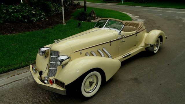 1936 auburn boat tail speedster replica rare build straight 8 3 spd other build