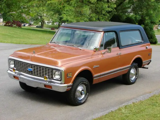 72 k5 blazer original 1 owner garage kept 76,500 mile 350 v8 4x4 survivor