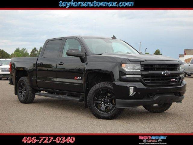 used 2017 chevrolet silverado 1500 ltz great falls, mt 59405 for sale in great falls, montana
