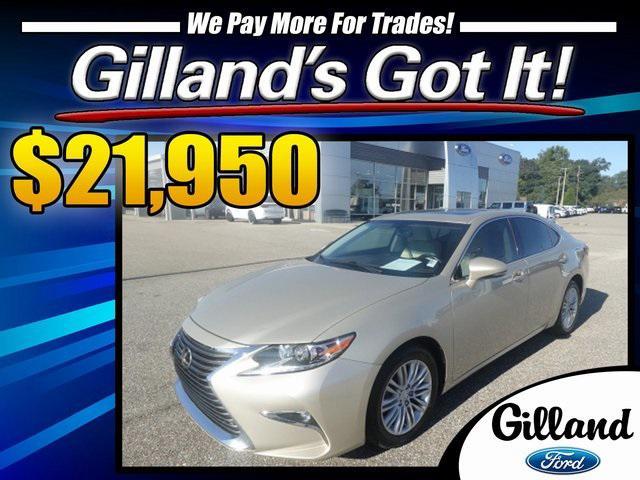 2016 lexus es 350 base
