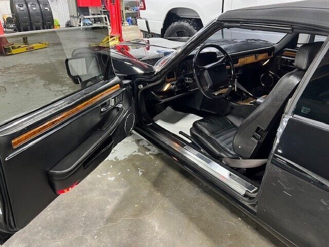 1992 jaguar xjs v12 black convertible, automatic, low miles 71k, runs great