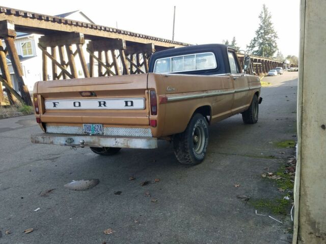 1971 ford f100 pickup custom cab original long bed 360v8 automatic