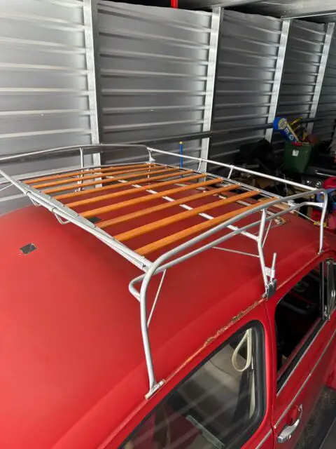 1972 volkswagen 1600 sedan red rwd manual super beetle