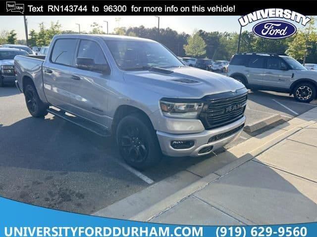 2024 ram 1500 laramie 4x4 crew cab 144.5 in. wb in durham, north carolina