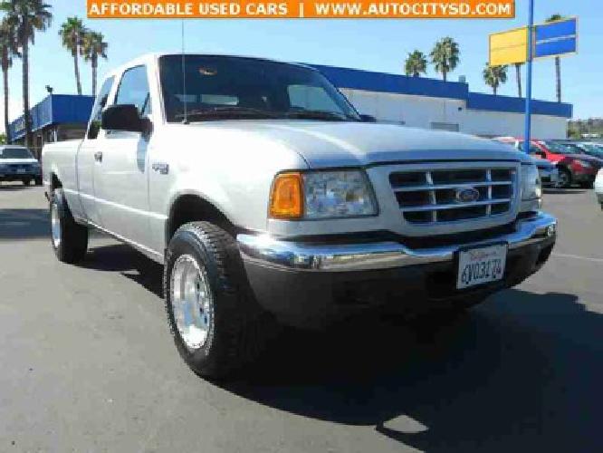 2001 ford ranger super cab, 120k miles in el cajon, ca