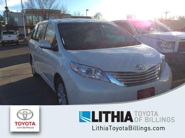 2014 toyota sienna xle 7-passenger awd xle 7-passenger 4dr mini-van for sale in billings, montana