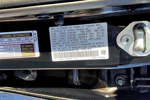 2022 honda cr-v ex