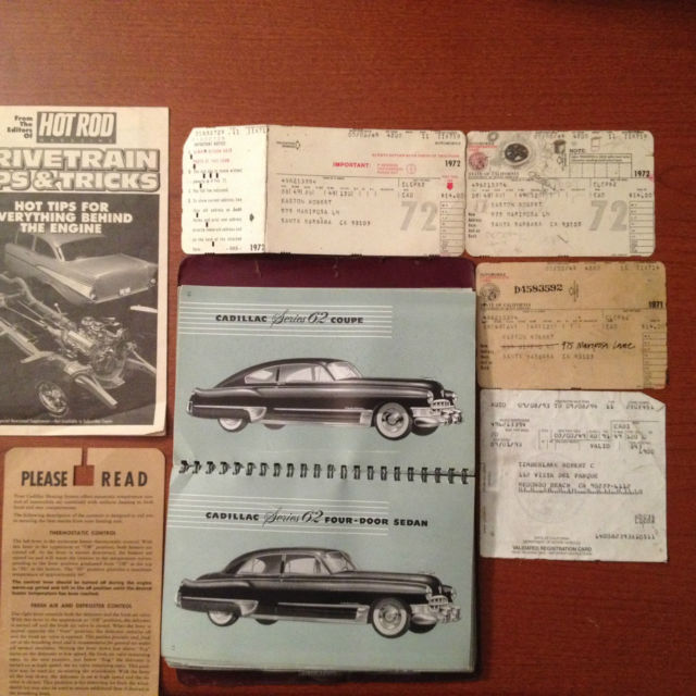 1949 cadillac coupe series 62 fastback