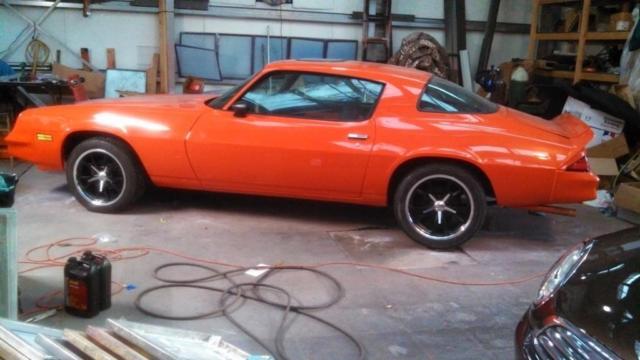 custom restored camaro