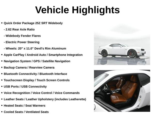 2018 dodge challenger srt hellcat