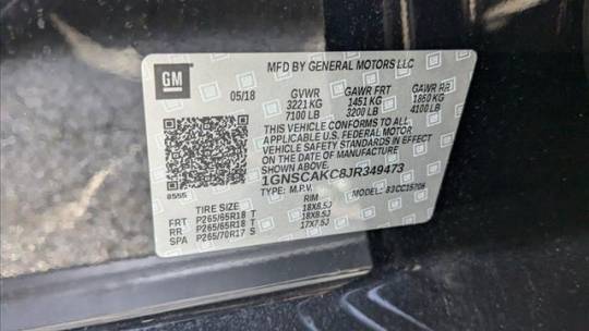 2018 Chevrolet Tahoe