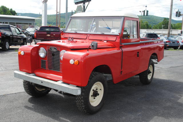 1967 land rover series iia pickup, collectors item