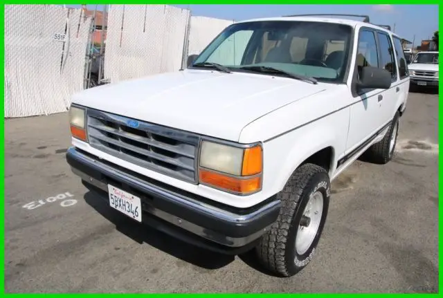 1992 ford explorer xlt 5-speed manual 6 cylinder no reserve