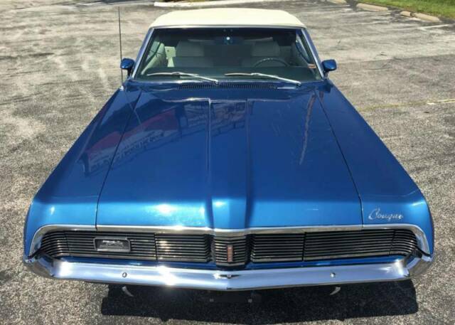 1969 ford cougar convertible 97094 miles blue convertible v8 other automatic 3