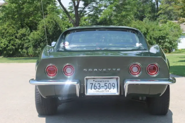 1969 chevrolet corvette stingray t-top original numbers matching 4 speed a/c