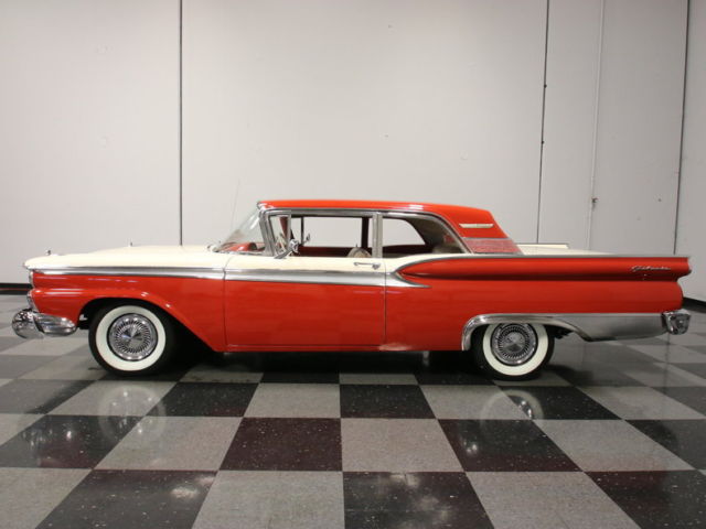 beautifully restored '59, 332 v8, ford-o-matic, flowmaster duals, ps, pb, a/c!!