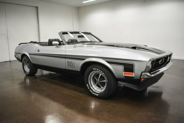1971 ford mustang convertible 8925 miles silver convertible 351 cleveland 4v 4 s