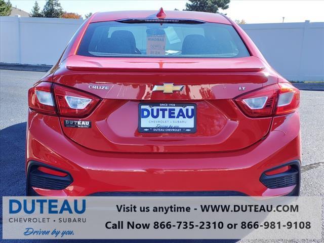 2018 chevrolet cruze lt