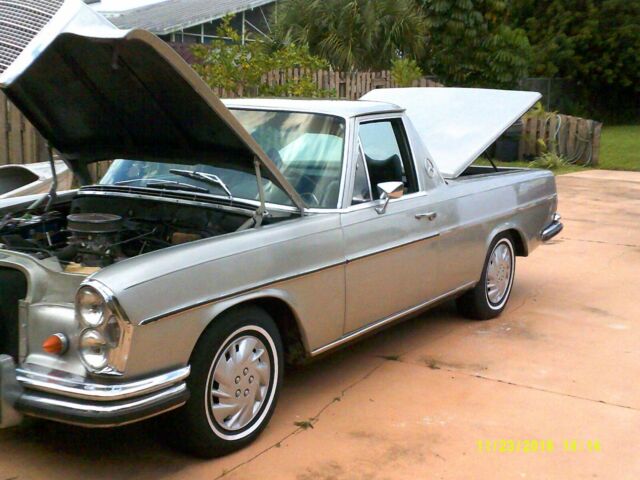elcamino, mercedes pickup, ranchero, custom pickup, resto mod, hot rod pickup