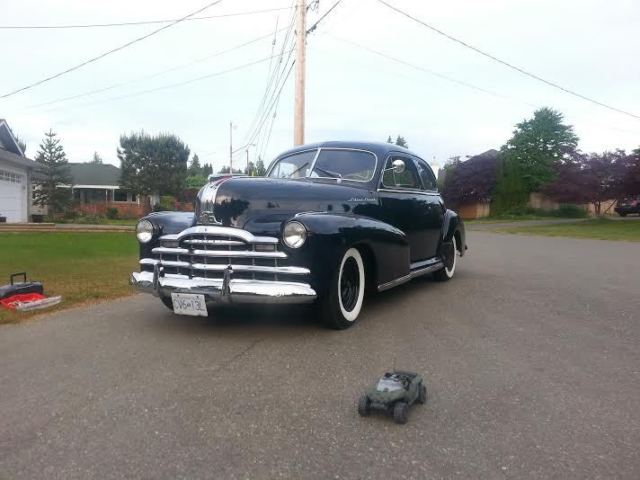1948 canadian pontiac silver streak coupe mild kustom hot rat rod