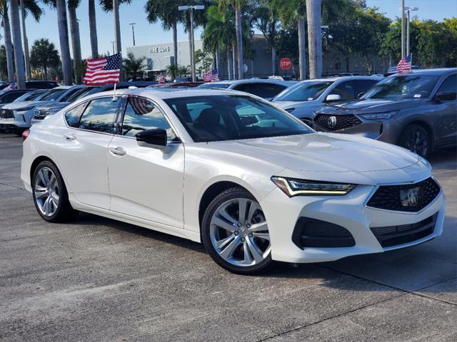 2021 acura tlx technology