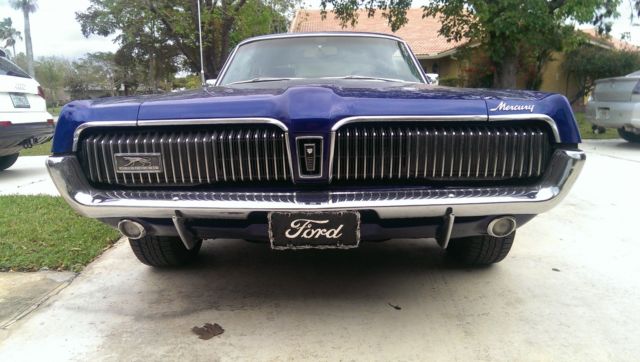 1968 mercury cougar 302 j code a/c automatic