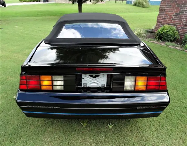 1988 chevrolet camaro iroc-z28 convertible with 31k miles