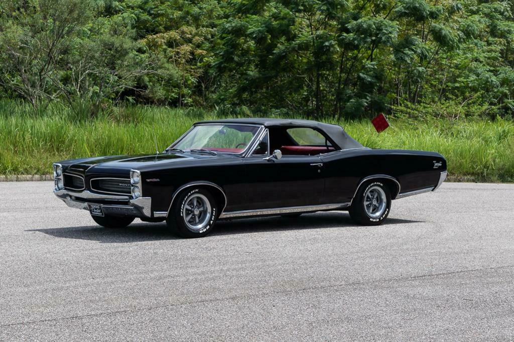 1966 pontiac tempest convertible black