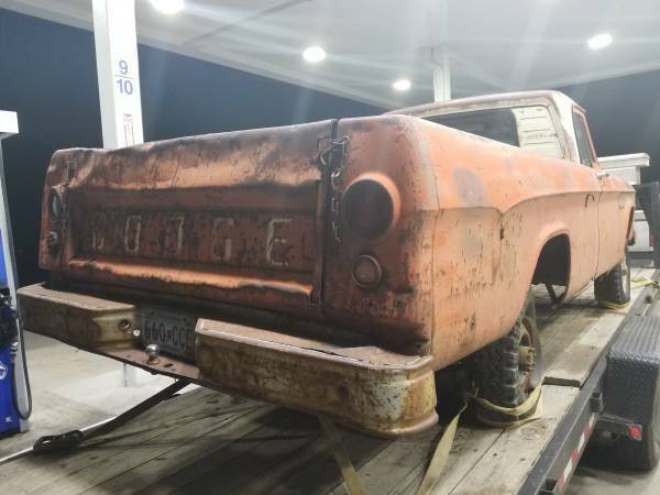4x4 project truck, runs