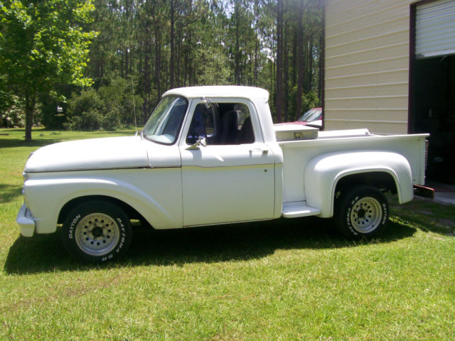 1965 ford f-100 standard cab stepside pickup 2-door v8 360motor