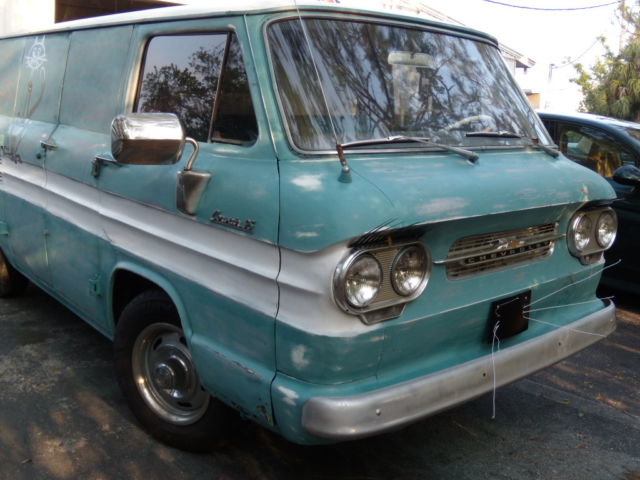 rare 1962 chevrolet corvair 95 fc van,runs and drives great,mechanically re-done