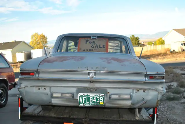 1961 buick skylark special original 215 engine and original transmission 61