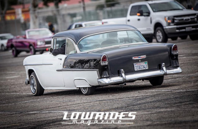 1955 belair lowrider hotrod custom original