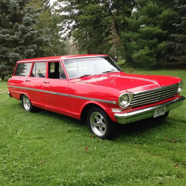 classic 1963 nova wagon fully restored vintage muscle car from oregon $ 27,500