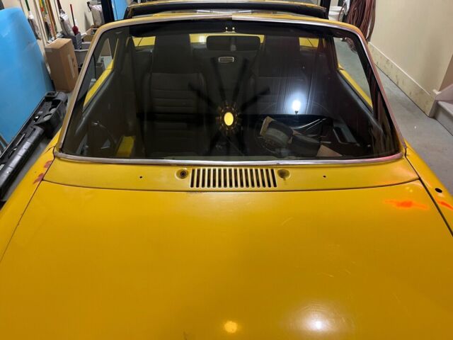 1976 porsche 914 convertible yellow rwd manual targa
