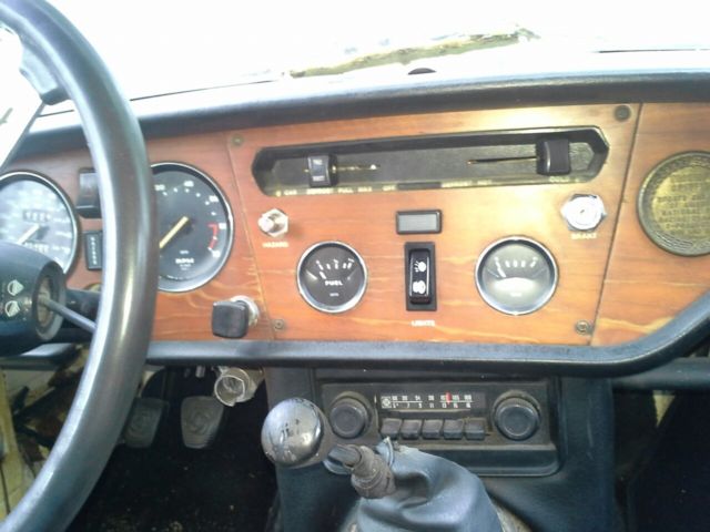 running/driveable 1974 triumph spitfire project with 49k miles