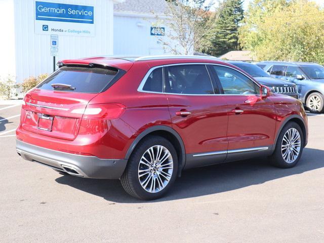 2017 lincoln mkx reserve