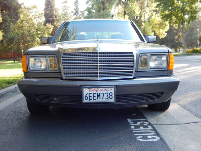 1984 mercedes benz 300sd turbo diesel 4 door sedan, 2 owner, california car