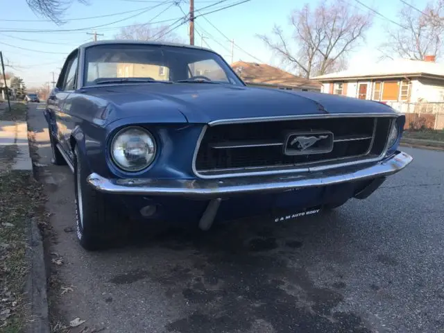 1967 ford mustang coupe, clean tittle