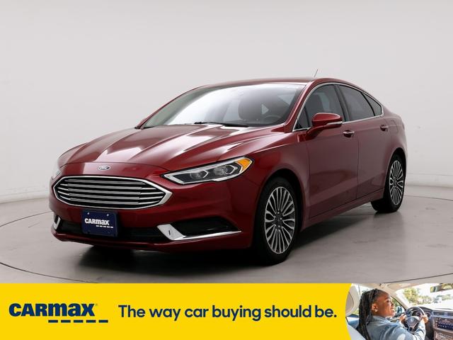2018 ford fusion se