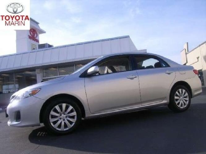 2012 toyota corolla le...certified!!!...one owner!! in san rafael, ca