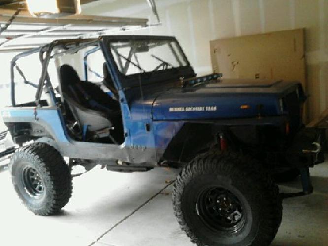 1994 jeep wrangler yj rock crawler 10" lift lifted winter ready in colorado springs, co