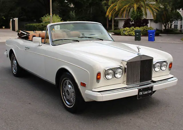 excellent low mile original survivor -1989 rolls royce corniche ii - 60k mi