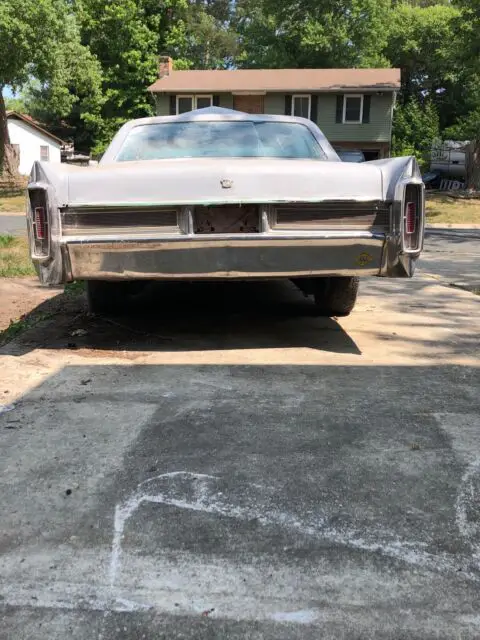 1965 cadillac deville coupe grey rwd automatic
