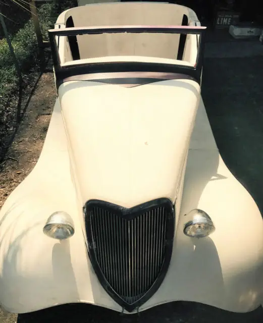 1934 ford cabriolet street beast fiberglass roadster project