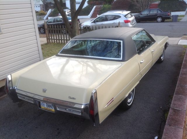 1971 cadillac sedan de ville 44k miles